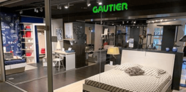 Gautier in store showroom