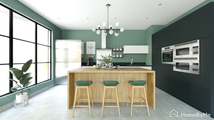 HomeByMe Kitchen Render